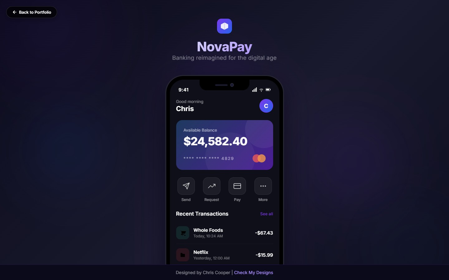NovaPay Banking App